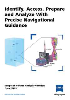 Preview image of Identify, Access, Prepare and Analyze With Precise Navigational Guidance: Sample-In-Volume Analysis Workflow from ZEISS
