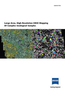 Preview image of Large Area, High-Resolution EBSD Mapping Of Complex Geological Samples Application Note