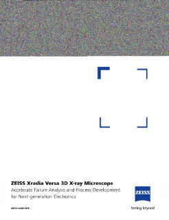 Preview image of 3D X-ray microscopy solutions brochure: Accelerate failure analysis for next-generation electronics